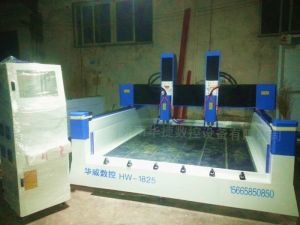 营口鲅鱼圈区HW1825双头重型石材雕刻机